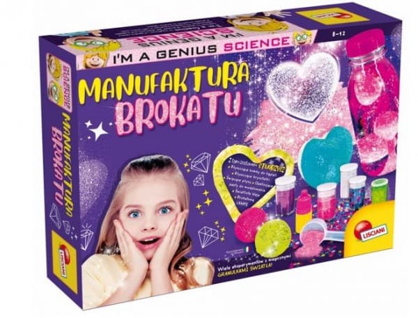 Lisciani I am Genius Manufaktura glocat setti tytöille