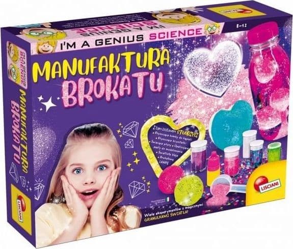 Lisciani I am Genius Manufaktura glocat setti tytöille
