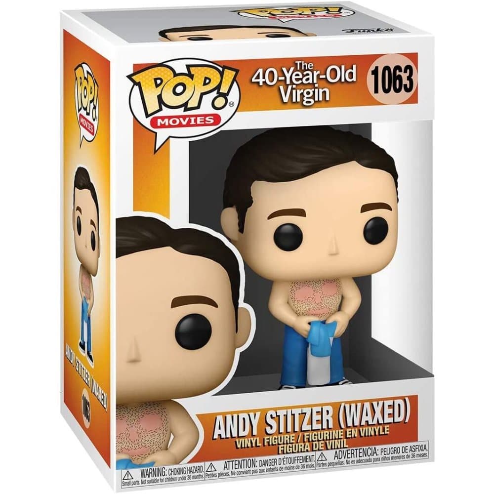 Andy Stitzer (Waxed) - Funko Pop Movies The 40-Year-Old Virgin No. 1063