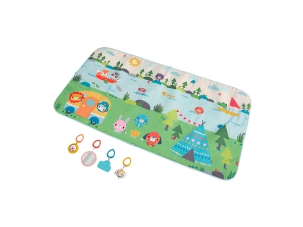 Fisher-Price Extra Big Adventures Play Mat, Stoff, Plast
