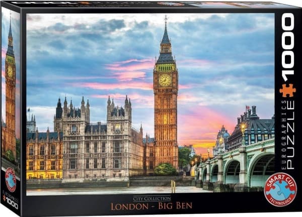 Eurographics Eurographics Puzzle 1000 Lontoo Big Ben.