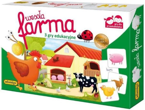 Adamigo Happy Farm - pedagogiskt lotteri