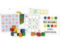 Miniatyrbild 2 av 2: Wooden counters. educational blocks