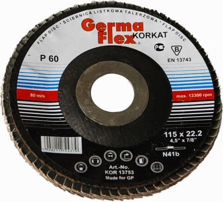 GERMAFLEX Klappdiameter 125 mm P 40 (GLKN41B125-40)