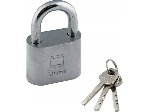 Gerda TERÄKSINEN PADLOCK TYNNYRI 40mm GERDA BLISTER GRKSP40