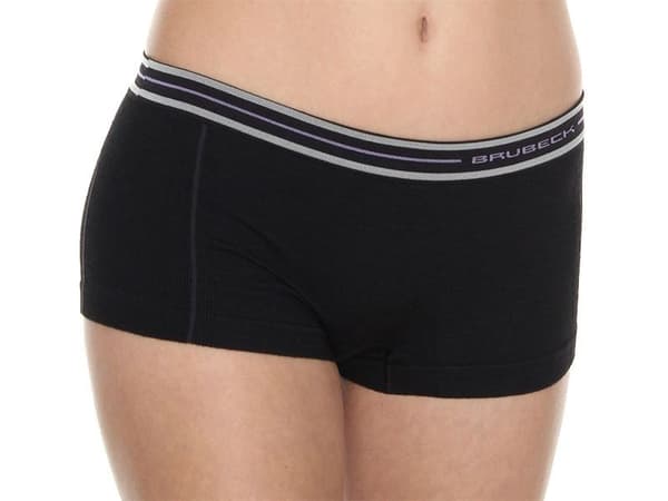 Brubeck Bokserki damskie Active Wool sort r.XL (BX10860)