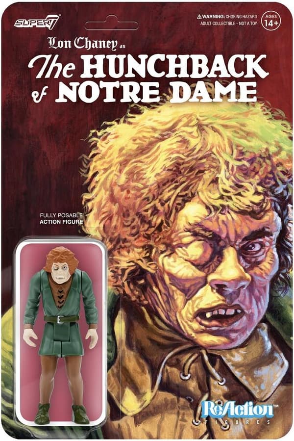Samlarfigur: Universal Monsters Reaction Figure - The Hunchback Of Notre Dome