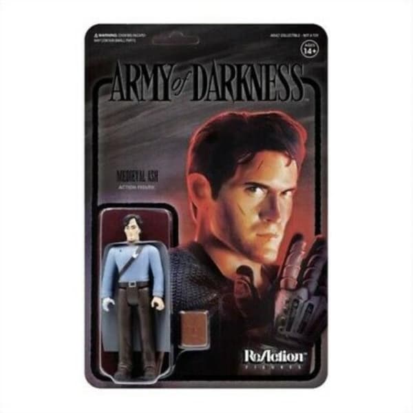 Samlarfigur: Army Of Darkness Reaction Figure Wave 2 - Medieval Ash (Midnight)