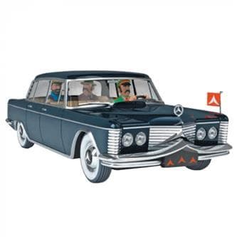Tintin - 1:24 Modellbil 64 - Officiel Mercedes 600