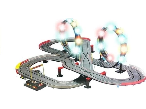 Lean Sports Car Track Slot Cars (17359-uniw)