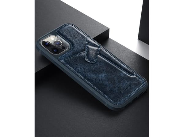 Nillkin Nillkin Aoge läderfodral flexibelt pansarskodd äkta läderfodral med ficka iPhone 12 mini brun