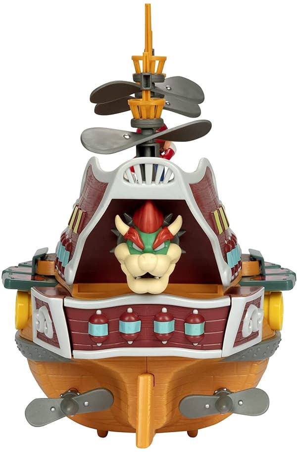 Super Mario Deluxe Lekset Bowser Skepp
