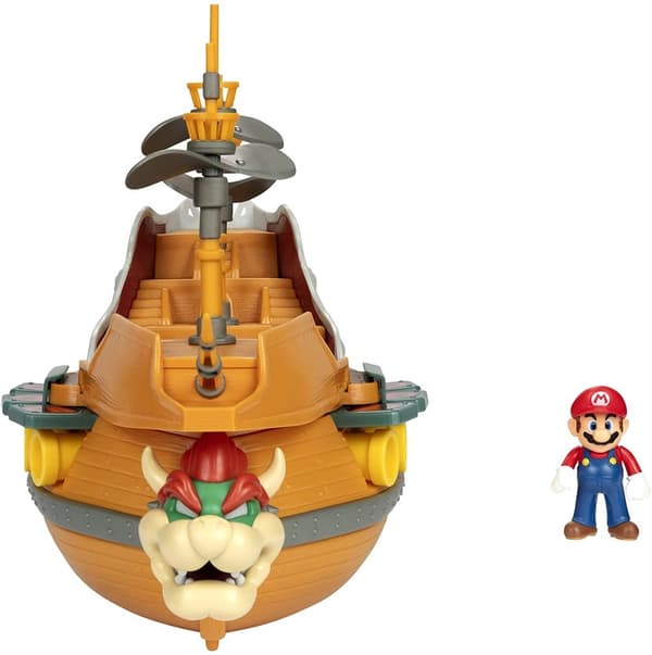 Super Mario Deluxe Lekset Bowser Skepp