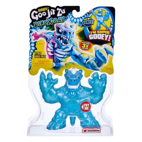 Goo Jit Zu Dino Xray Single Pack, Tyro
