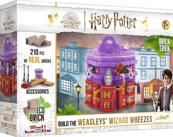 Trefl Trefl Rakenna tiilillä Harry Potter Weasley Shop, palikat