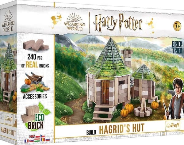 Trefl Bygg med klossar Harry Potter Hagrids stuga EKO-klossar