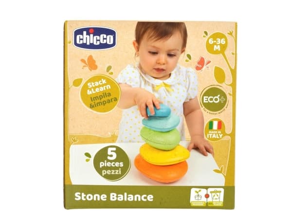 Chicco CHICCO-10492-ECO+PIRAMIDKA KAMIENIE