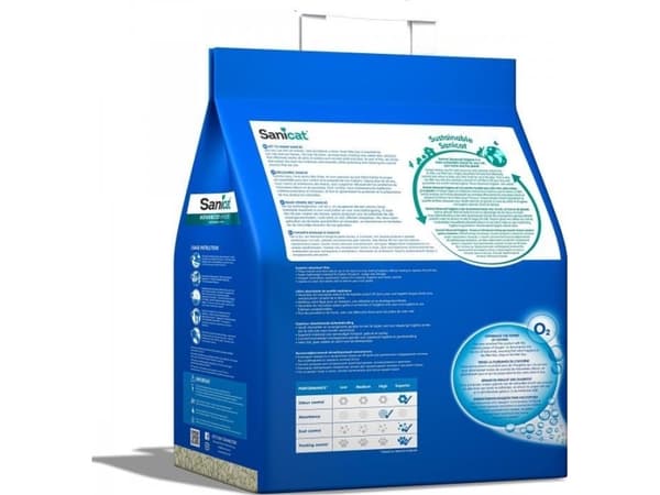 Sanicat Advanced Hygiene kattsand, kattsand, 5l, luktfri