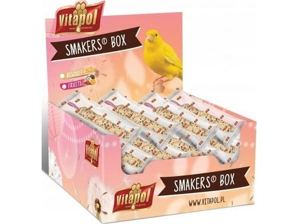 Vitapol SMAKERS BOX FOR CANARY 12kpl/laatikko