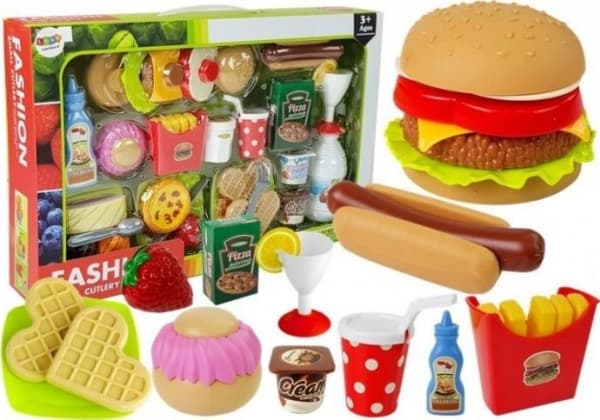 Lean Sport Hamburger med snabbmatsprodukter
