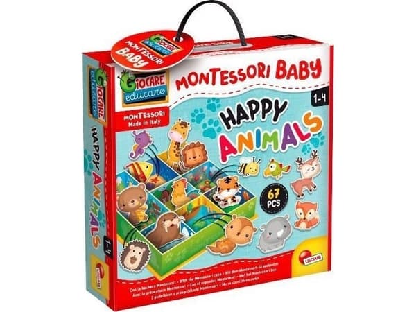 Lisciani LISICANI MONTESSORI BABY BOX - LISICANI MONTESSORI - ELÄINPERHEET