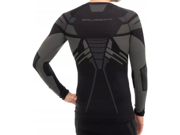 Brubeck LS15700 Sweatshirt DRY sort/grafitt XXL