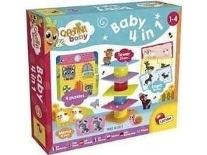 Lisciani Carotina baby kokoelma pelejä pienimmille 4in1 079872 LISCIANI p8
