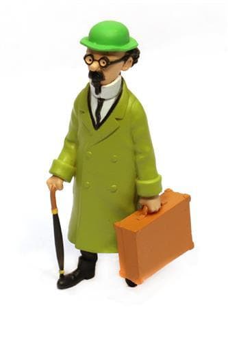 Tintin - PVC - Kalkyl med koffert