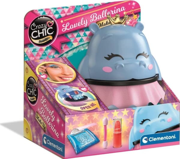 Clementoni Clementoni Crazy chic Sminkset Ballerina Hipcia 18114