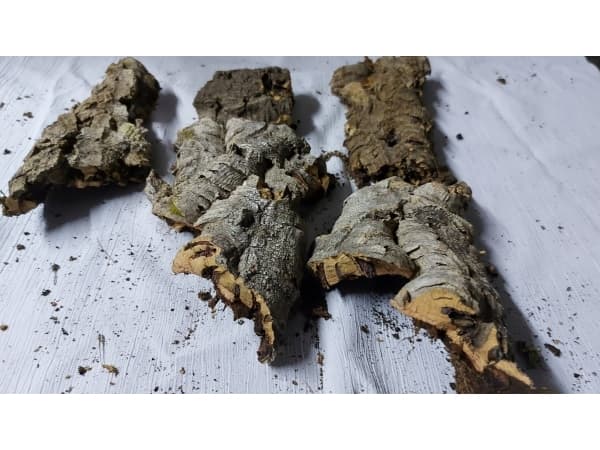 Terrarium substrat kork stiklinger 250g (opprinnelsesland Portugal)