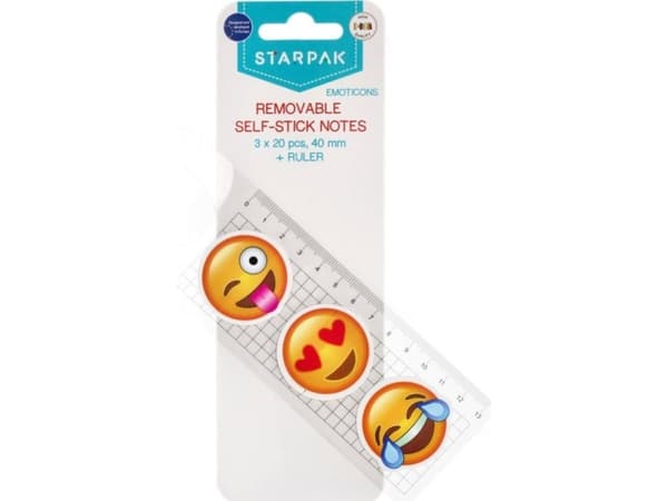 Starpak TAB IND 40MM/20K CIRCLE 3PCS EMO LIN STK24/1008