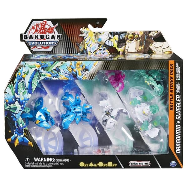 Bakugan Battle Strike Pack Dragonoid & Sluggler