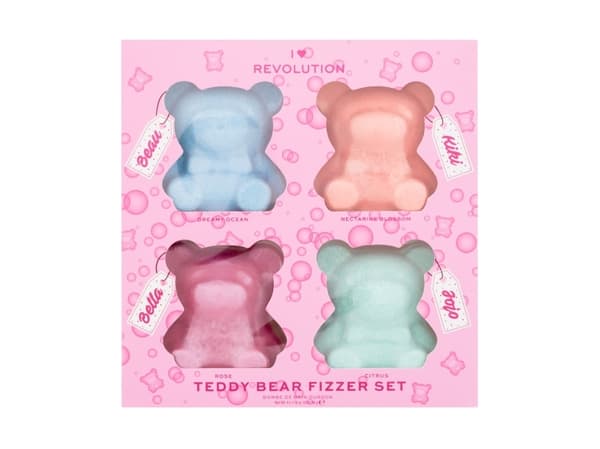 Teddy Bear Fizzer Set (W,4x50 g)