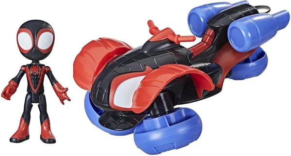 Marvel Spidey and His Amazing Friends Miles Morales, Feature Vehicle 2-in-1