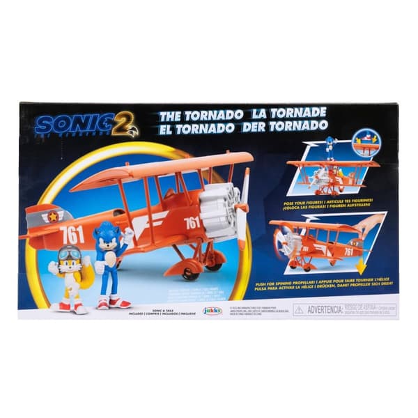Sonic Movie 2 The Tornado Plane Playset