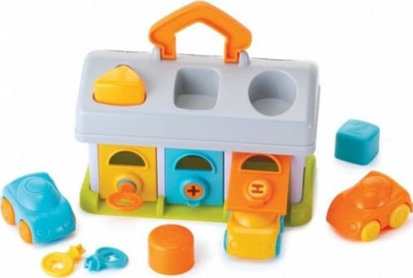 BKIDS Shapes sorterare Garage och former