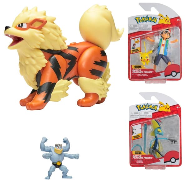 Pokemon Battle Feature Figure (Välj variant) Arcanine