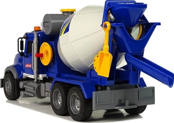 LeanToys Betongblandare Blå Roterande Päron Ljus Ljud