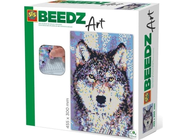 SES Creative Strykpärlor - Wolf