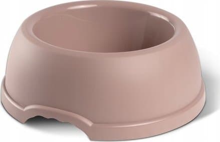 Barry King plastskål for hunder XL, 2,25L, beige, diameter 29 cm,