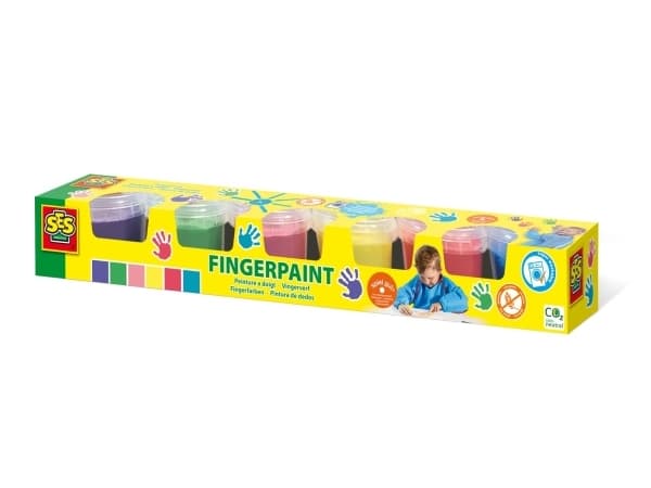 SES Creative Fingermaling 6 x 120 ml