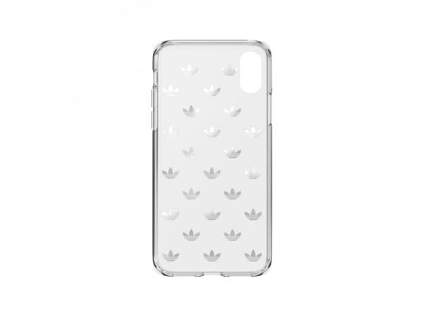 Adidas Trefoil, Omslag, Apple, iPhone X, iPhone XS, 14,7 cm (5.8"), Guld, Transparent