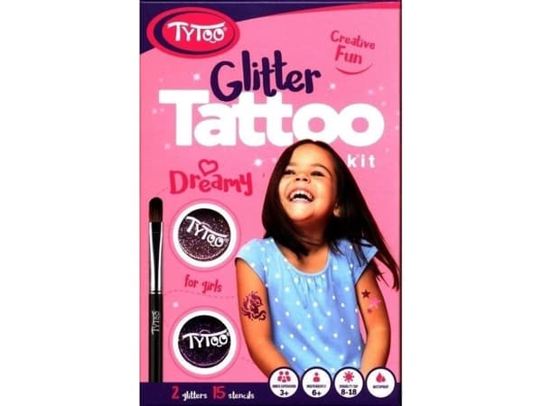 Dante TYTOO Glitter tatuoinnit Blush 01775