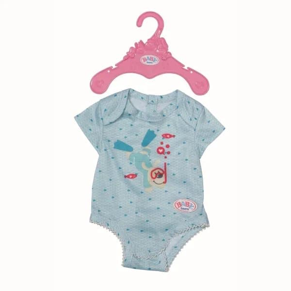 BABY born Bodies 2 assorted, Nuken vartalopuku, 3 vuosi/vuosia, 40 g
