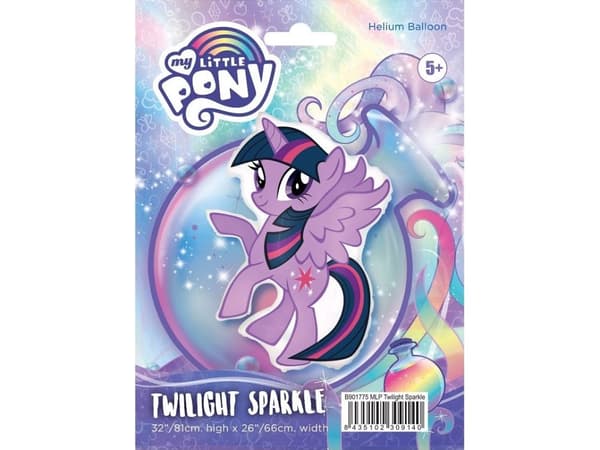 Flexmetal 24 inch foil balloon FX - Ponies: Twilight, prepackaged