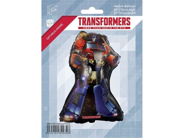 Flexmetal 24 inch foil balloon FX - Transformers - Optimus, prepackaged