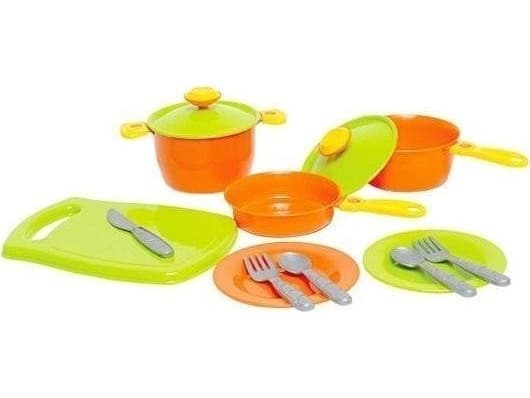 Kitchen set tray pots frying pan cutlery 1 TechnoK 3251 p18