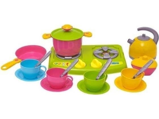 Technok Kitchen set teapot pots cups 6 TechnoK 3572 p10