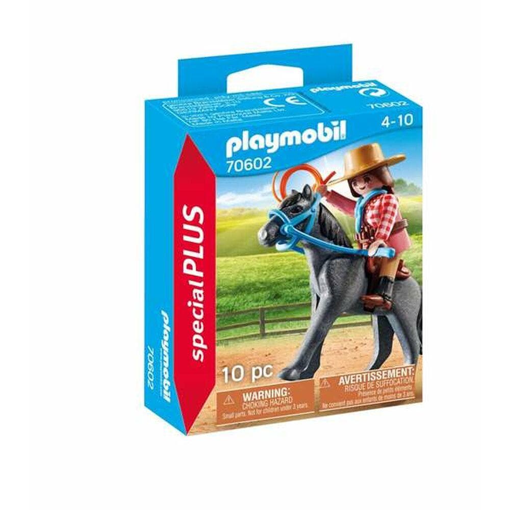 Jointed Figure Playmobil Special Plus Cowboy 70602 (10 pcs)