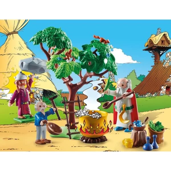 PLAYMOBIL 70933 Panoramix och kittel av Magic Potion, Asterix, Vuxen och barn, Från 5 år